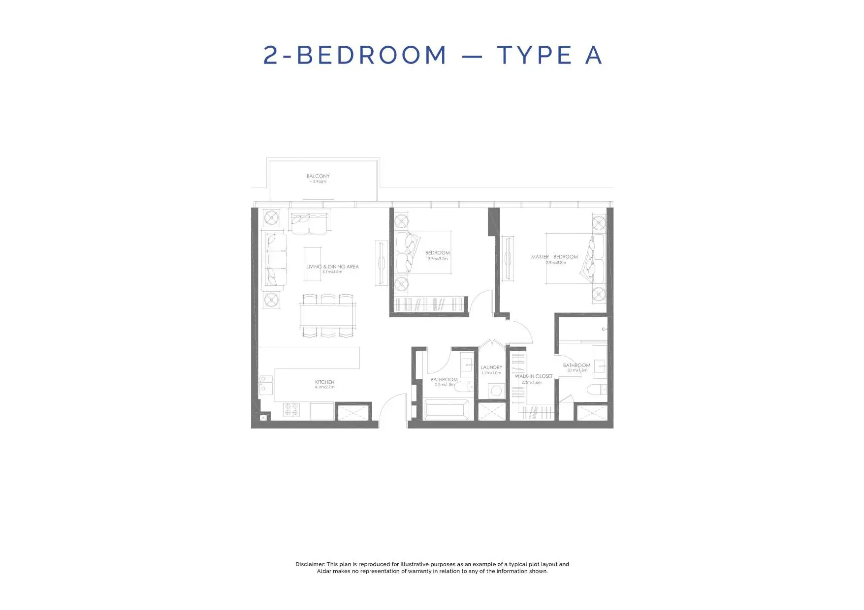 Type A floor plan
