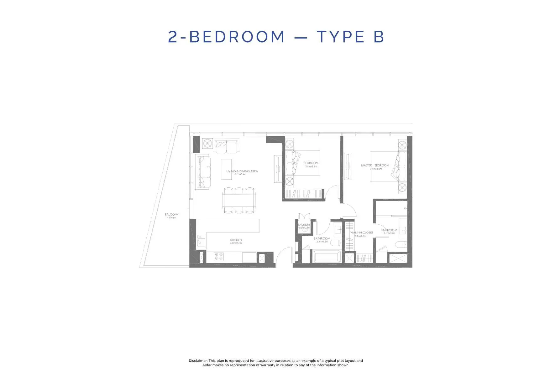 Type B floor plan