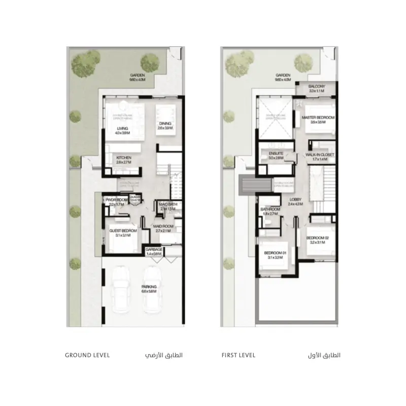 4 bedroom floor plan