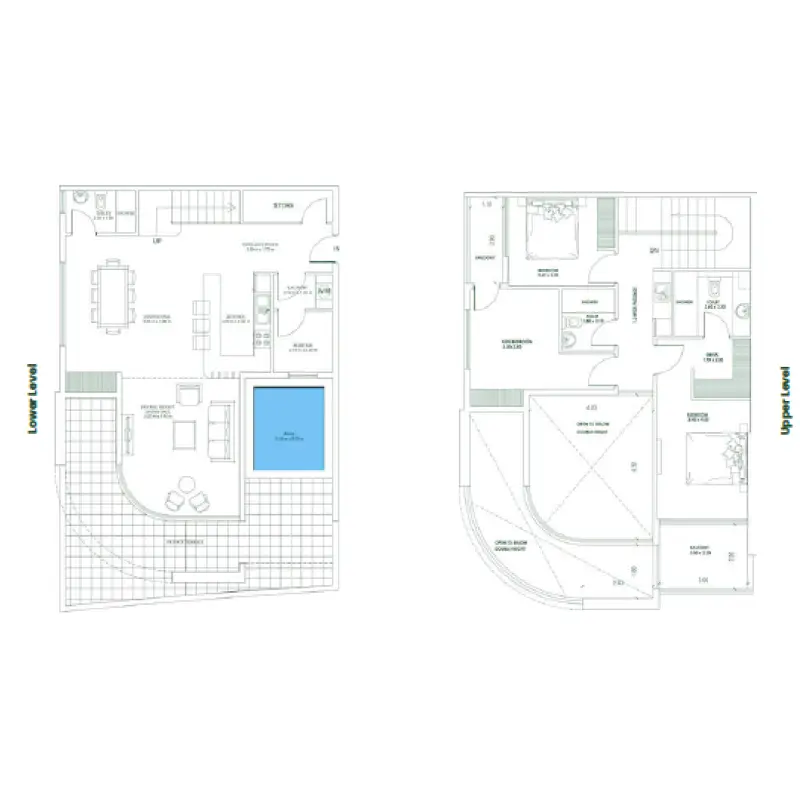 3 bedroom floor plan
