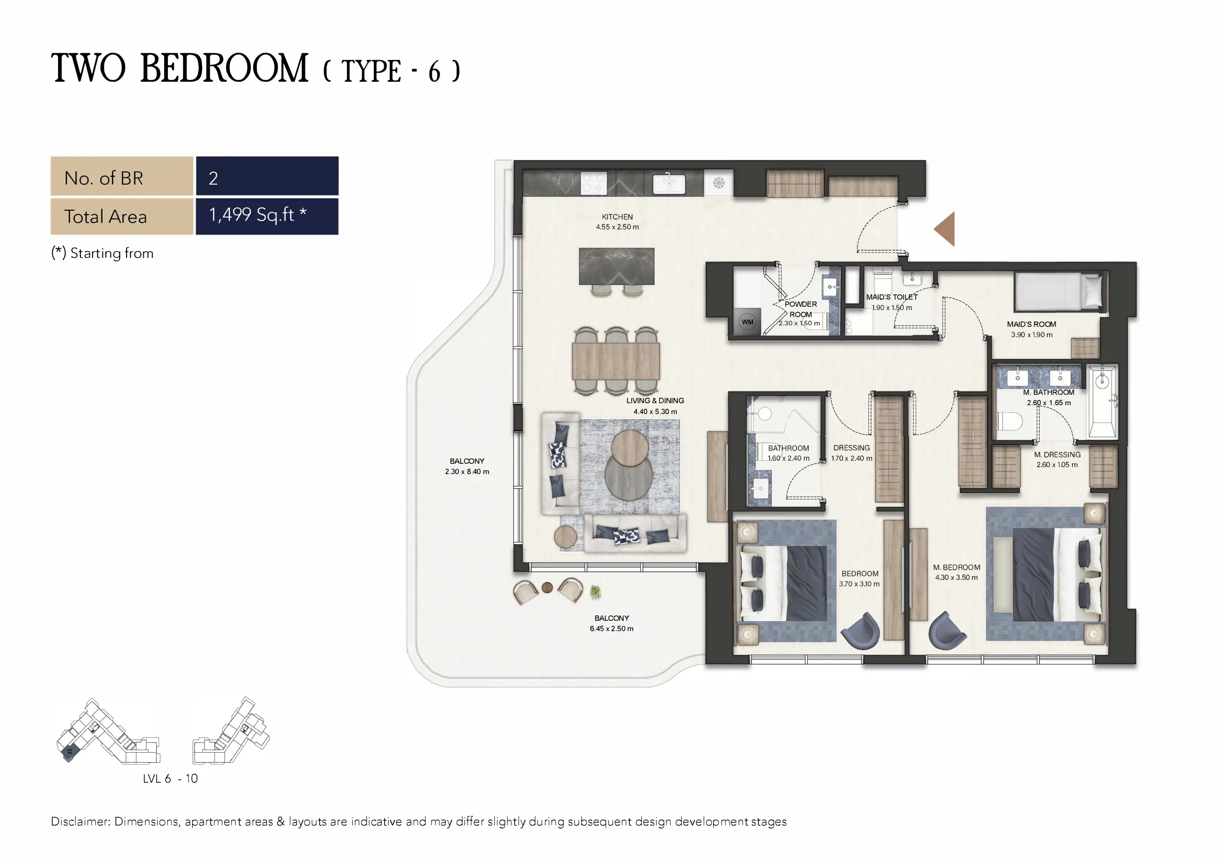 Type 6 floor plan