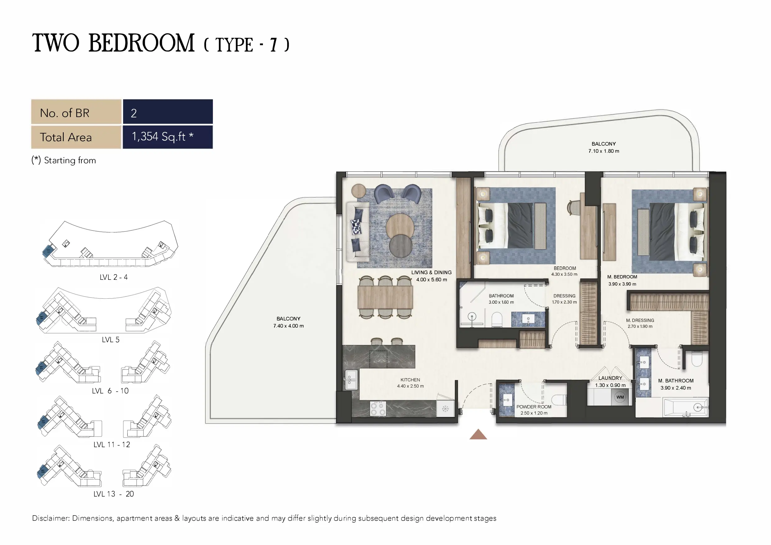 Type 7 floor plan