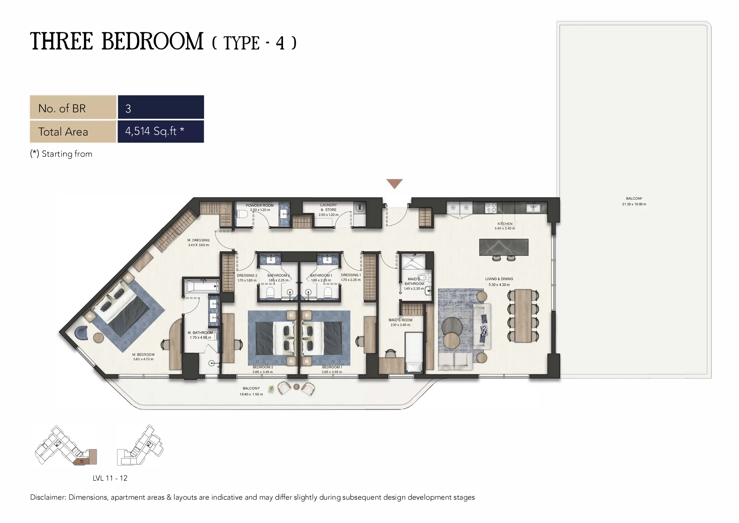 Type 4 floor plan