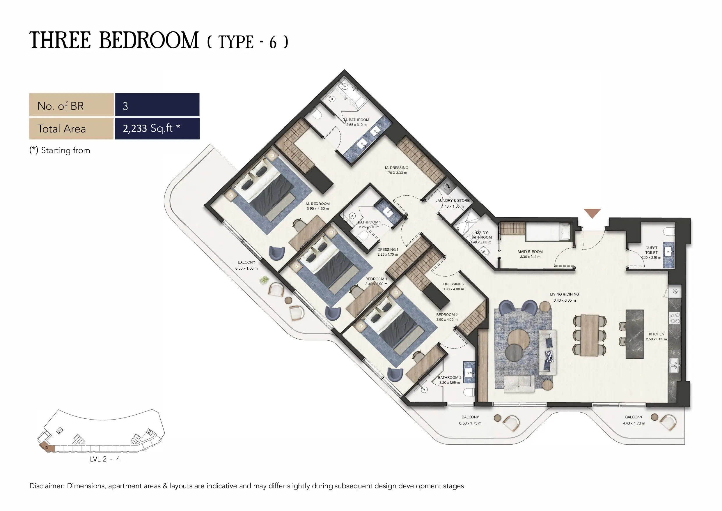 Type 6 floor plan