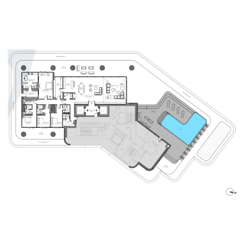 4 bedroom floor plan