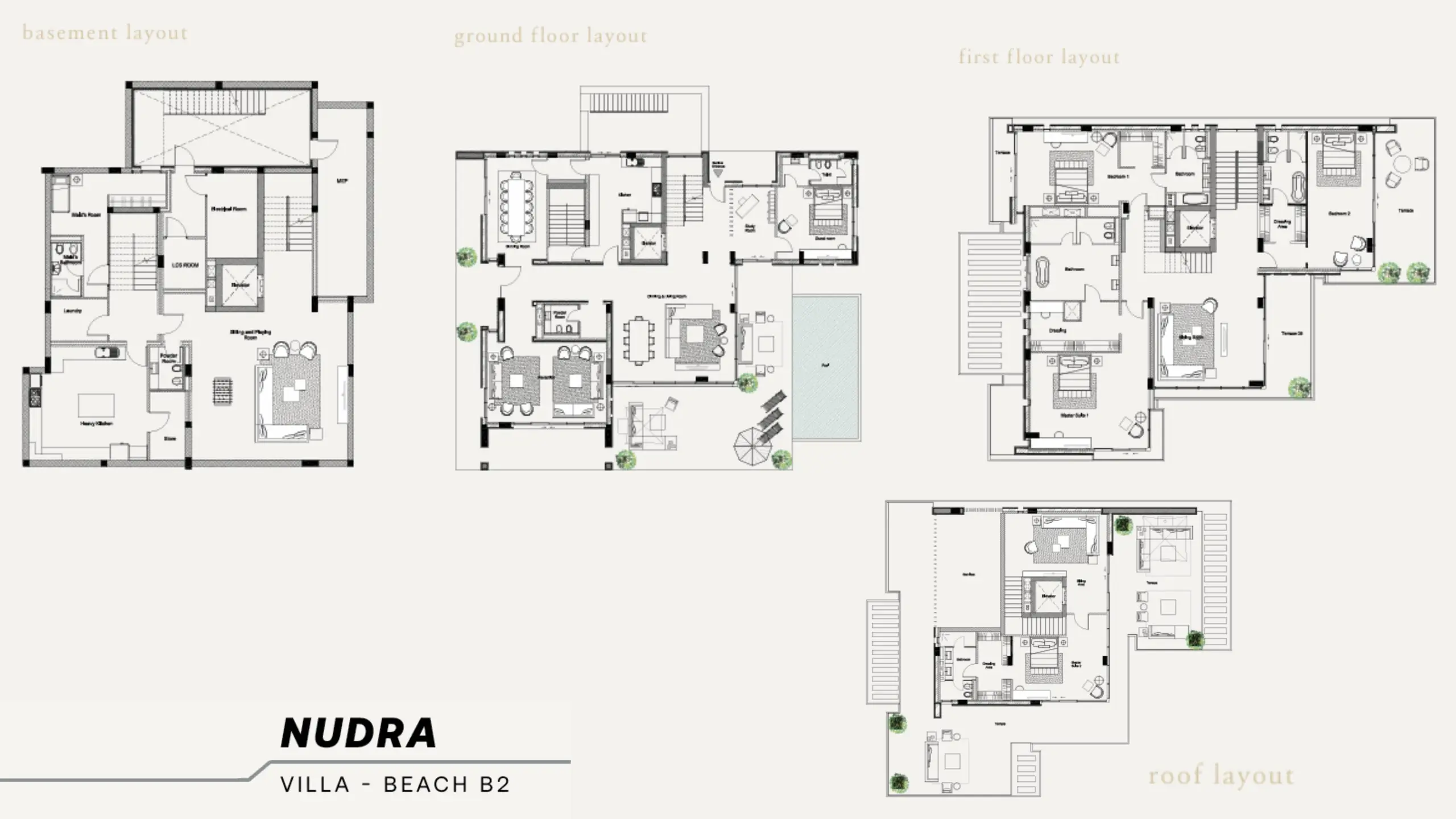 Beach B2 floor plan