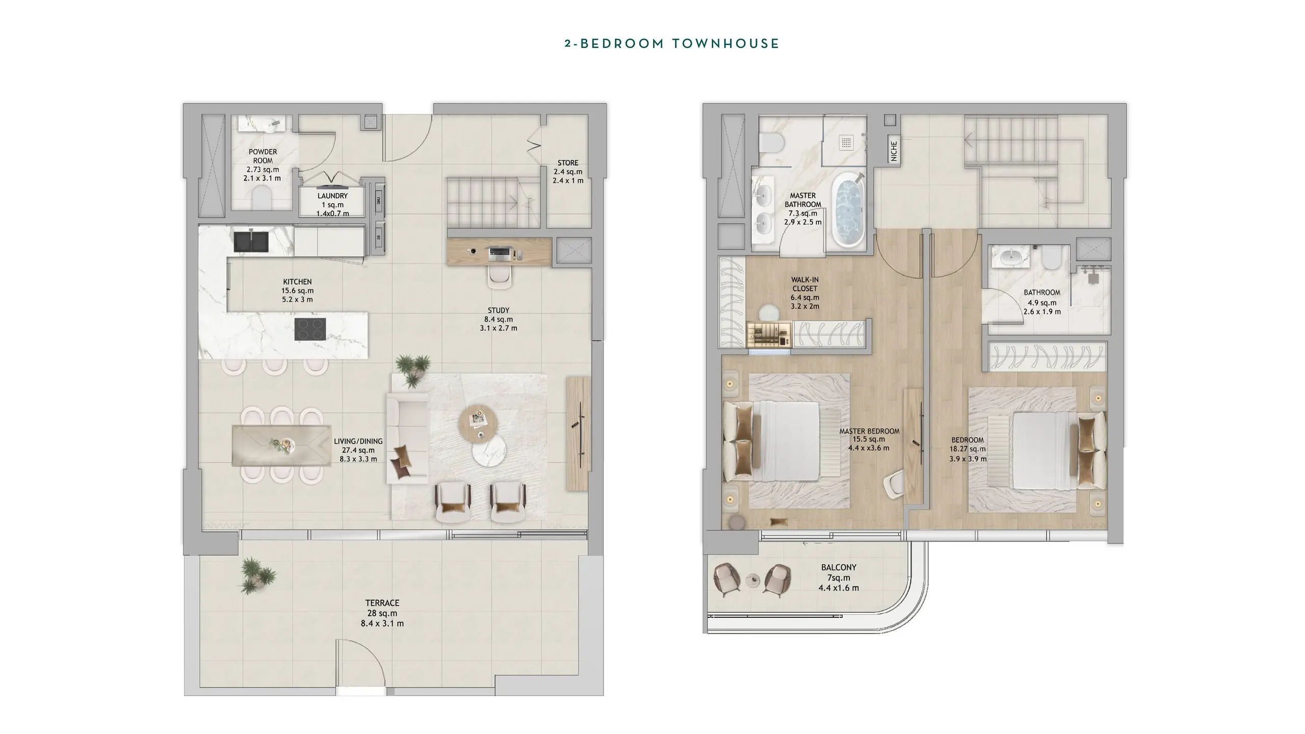 Townhouse floor plan