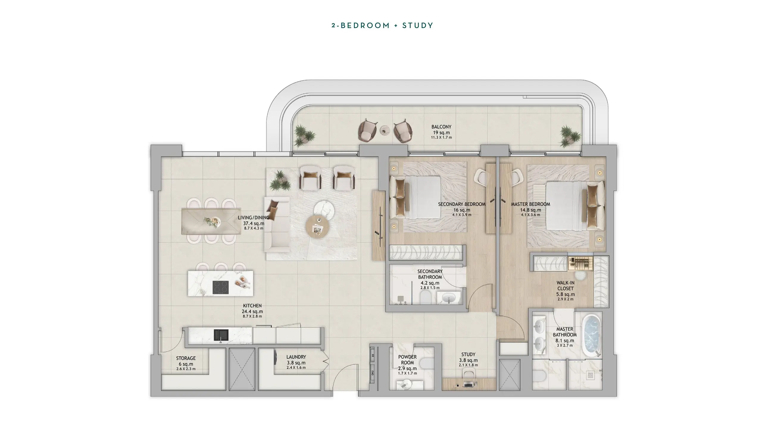 Study Room floor plan