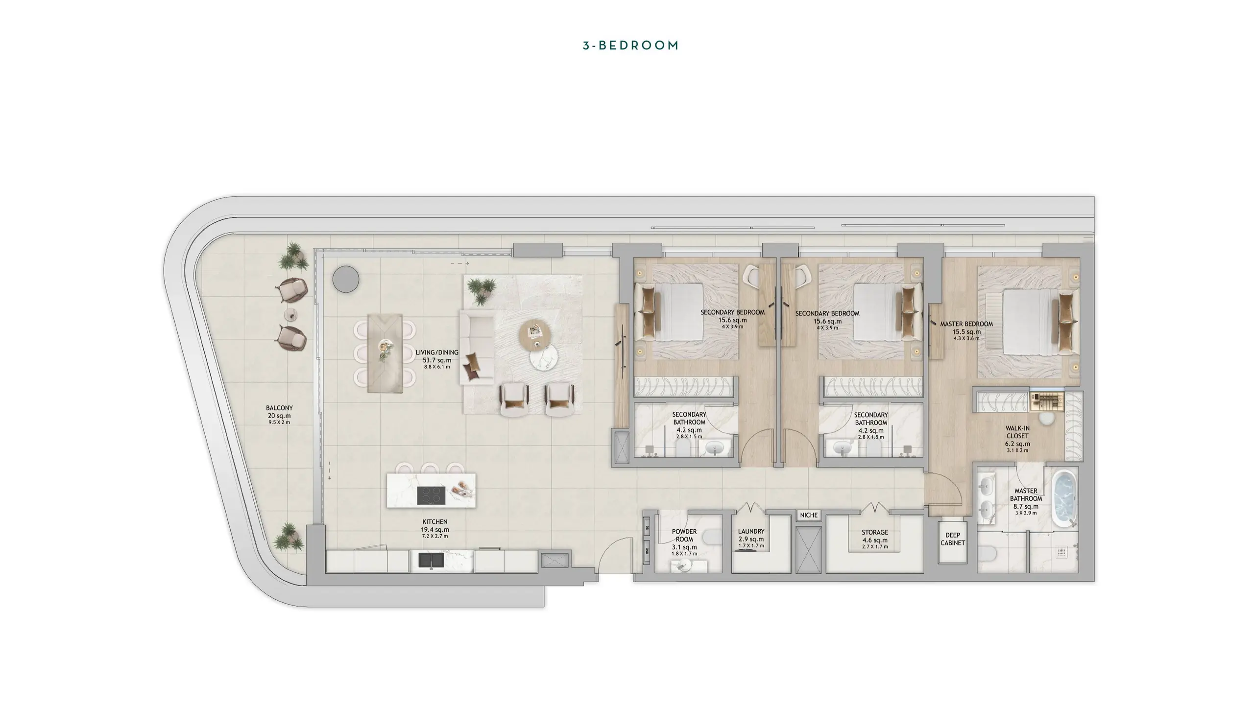 Type A floor plan
