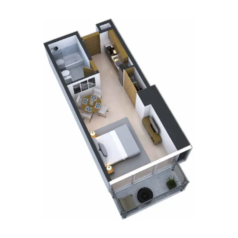 Studio floor plan