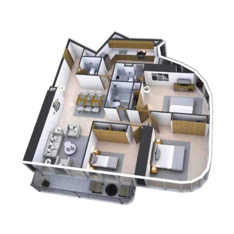 3 bedroom floor plan