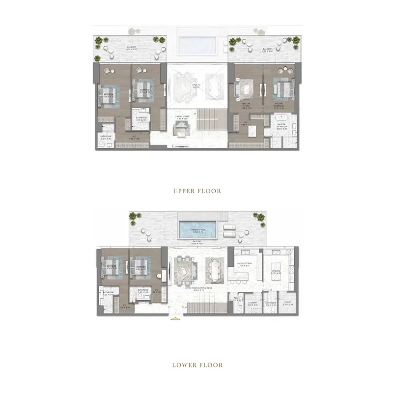 5 bedroom floor plan