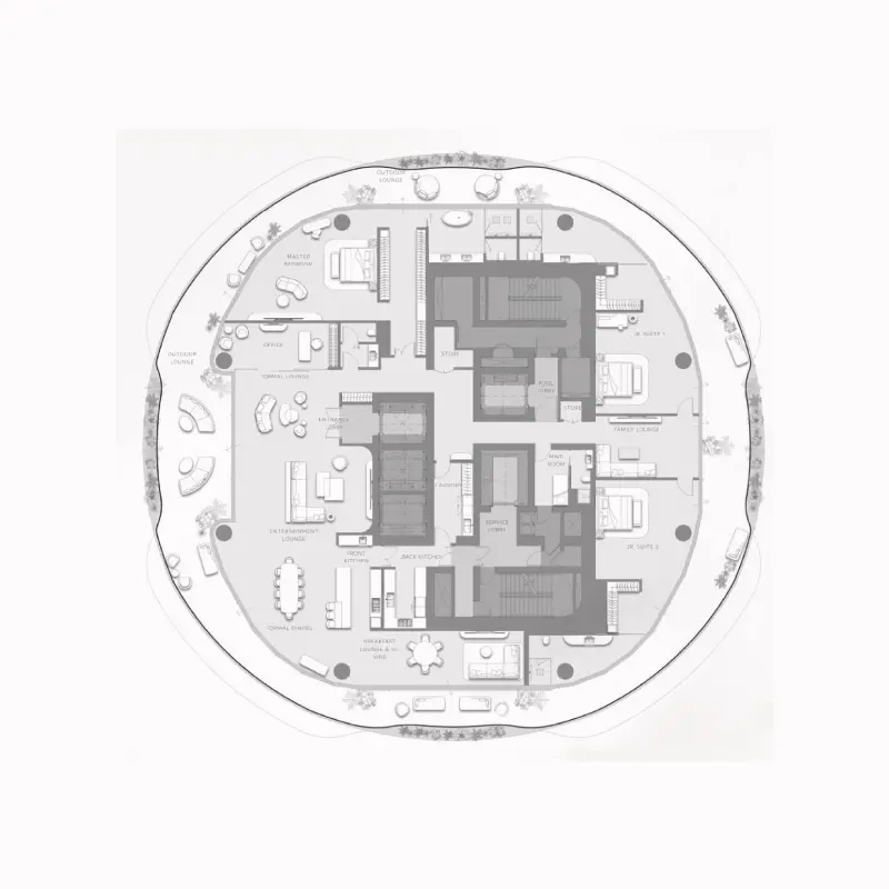 3 bedroom floor plan