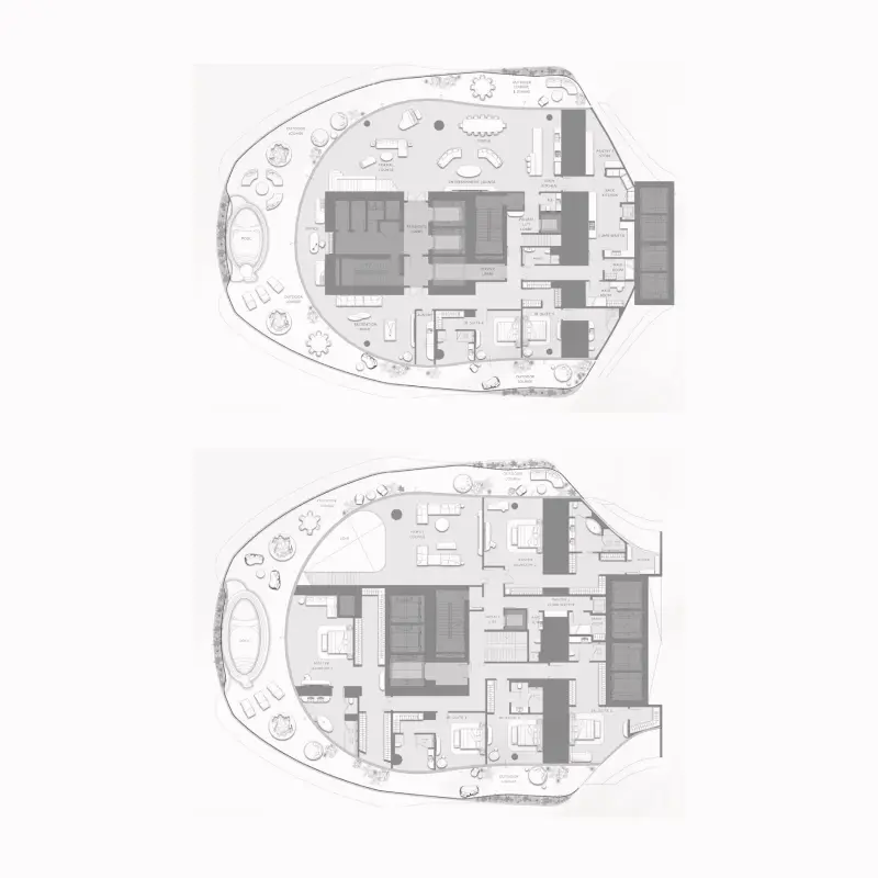 7 bedroom floor plan