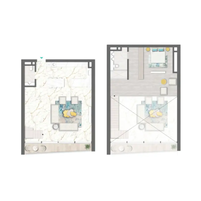 Studio floor plan