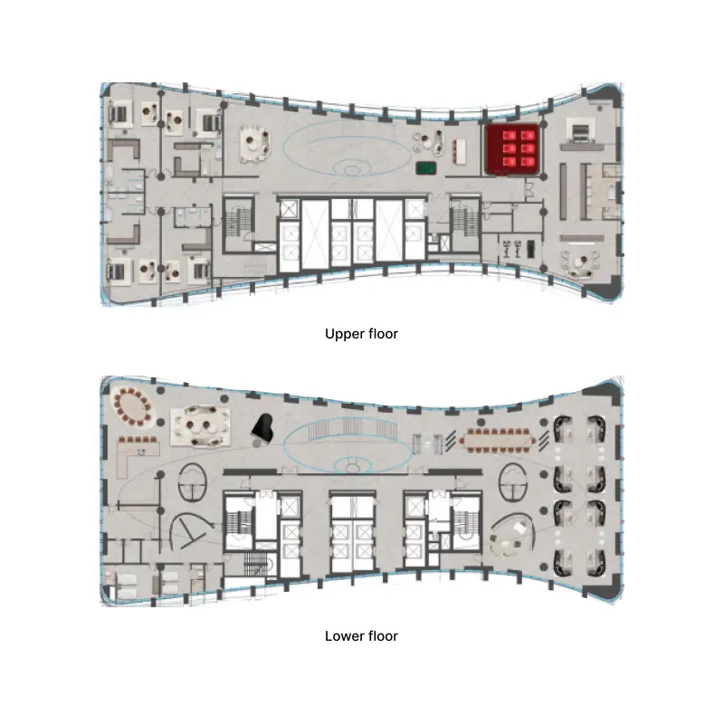 7 bedroom floor plan