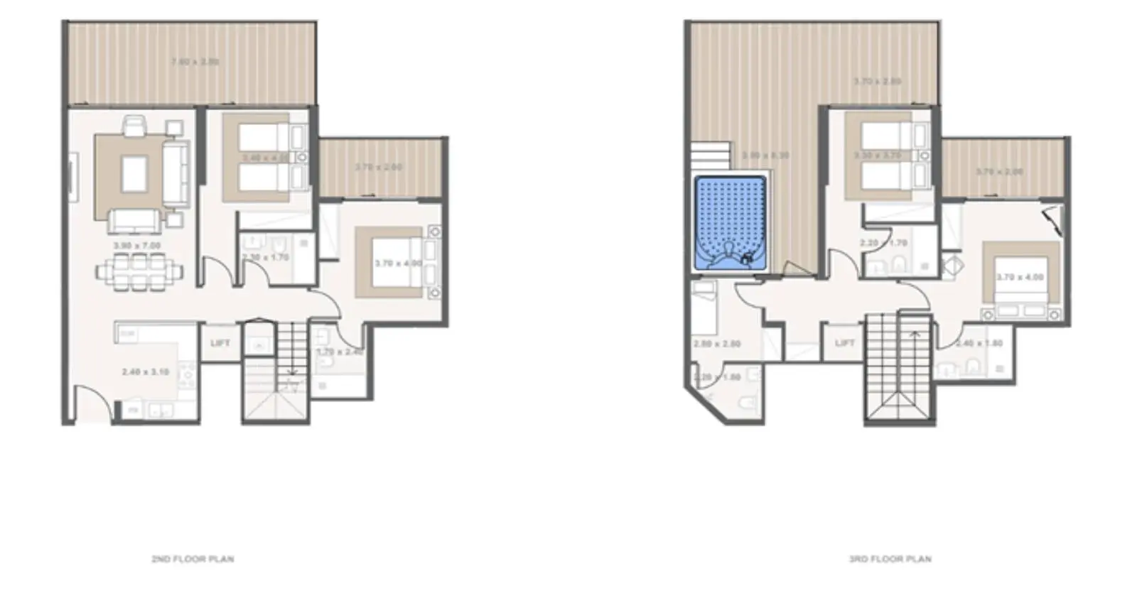 Type C201 floor plan