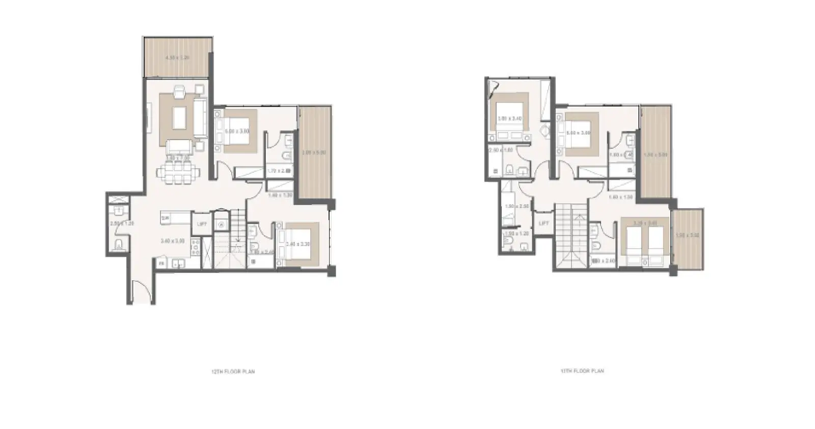 Type C1209 floor plan