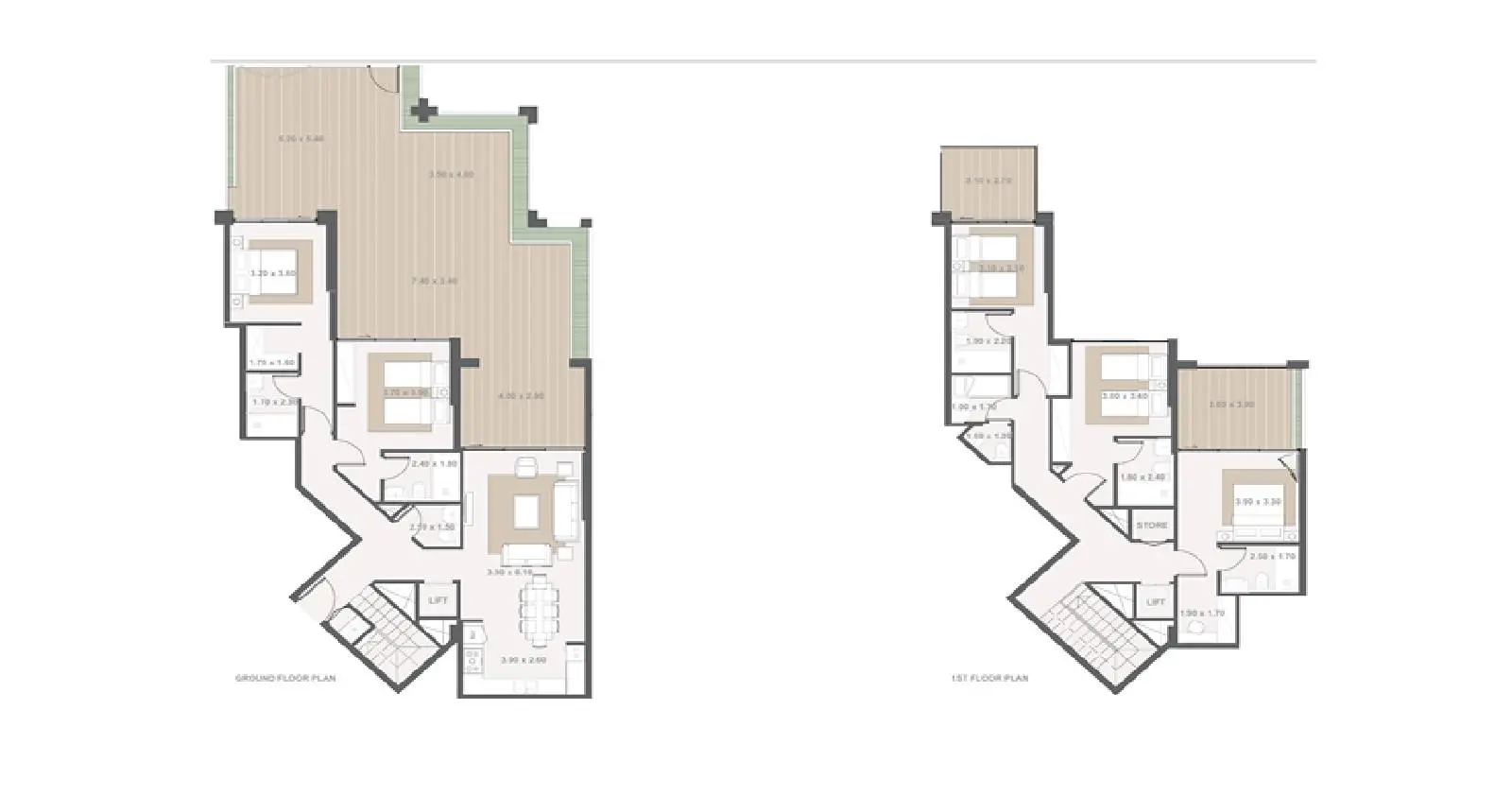 Type CG01 floor plan
