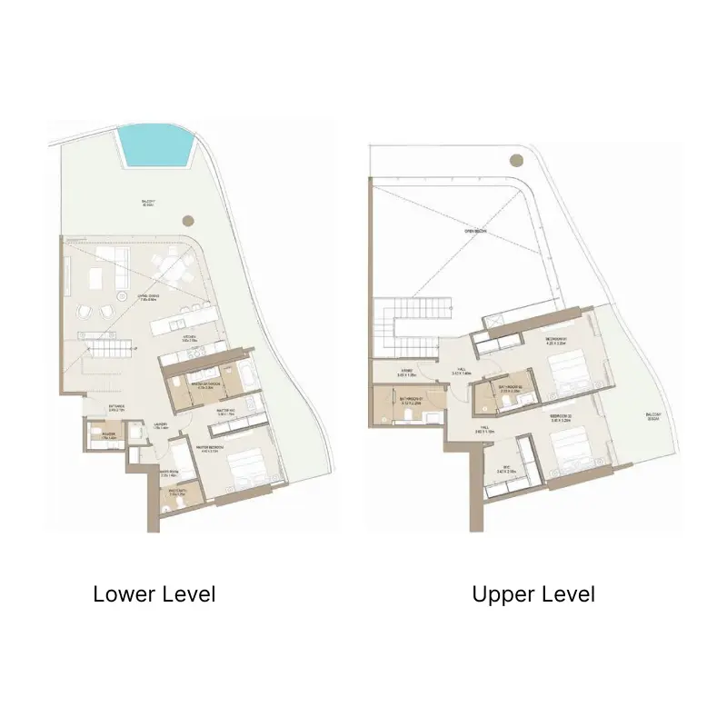 3 bedroom floor plan