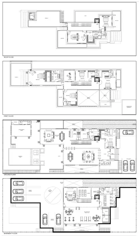 7 Bedrooms villa - Autograph Collection floor plan