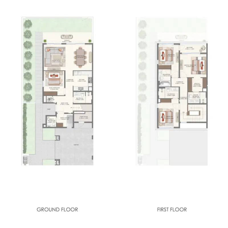 4 bedroom floor plan