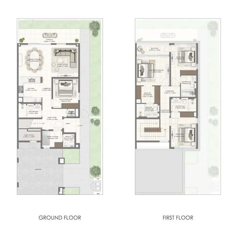 4 bedroom floor plan