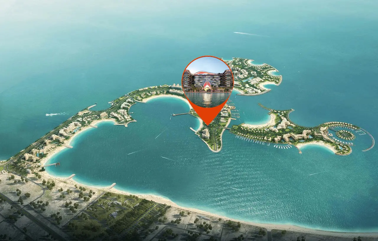The Unexpected Al Marjan Island Hotel and Residence Master Plan