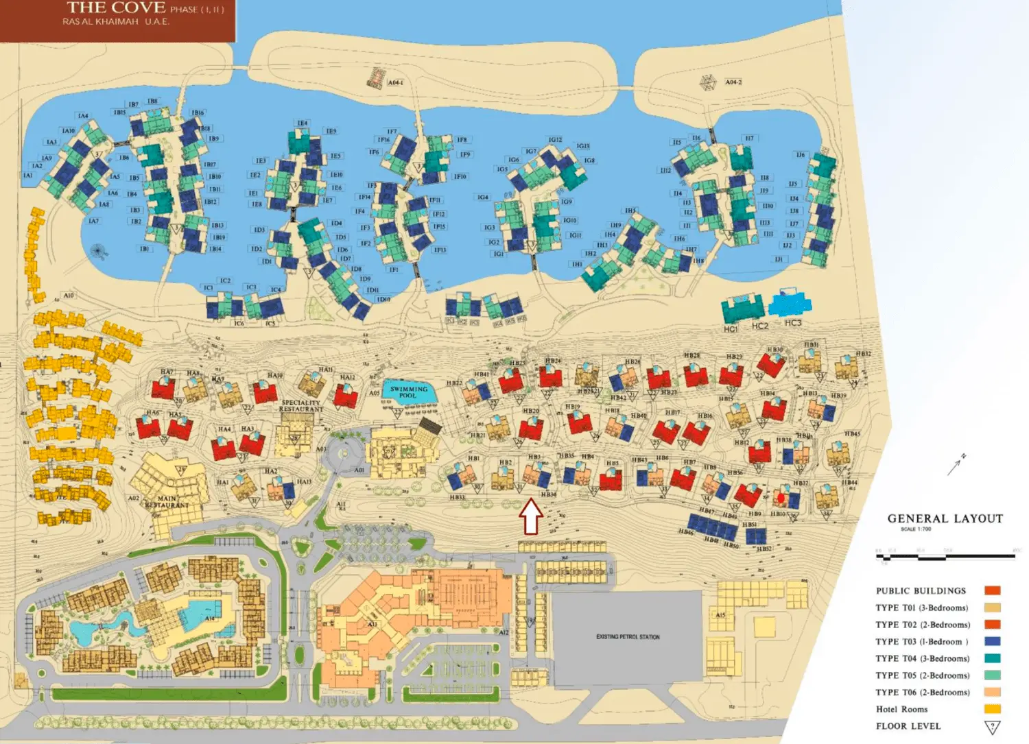 The Cove Rotana Resort Master Plan