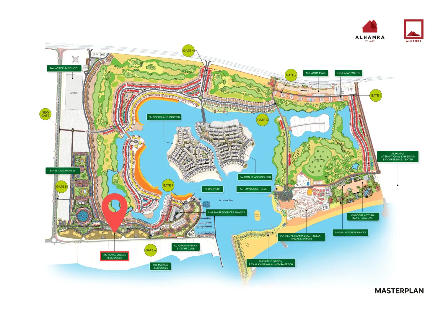 The Royal Breeze Residences Master Plan