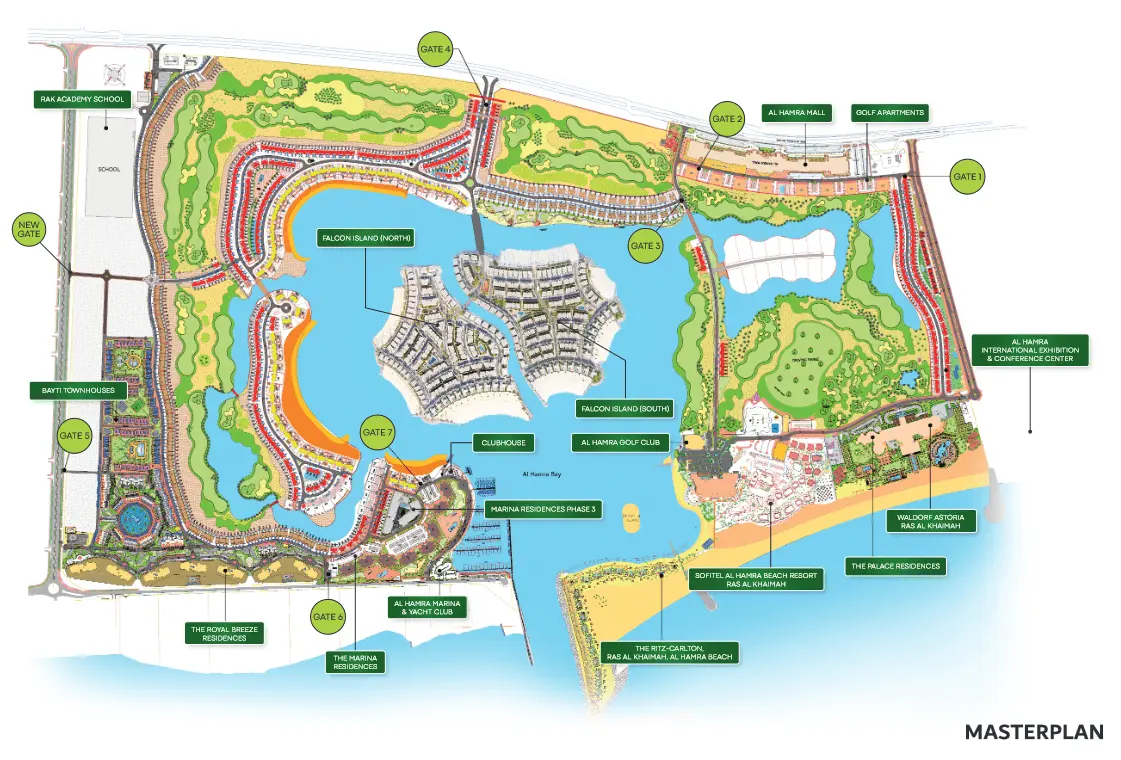 Falcon Island Master Plan