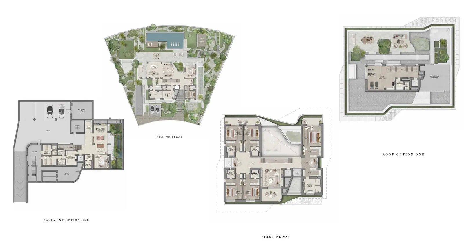 Option 1 floor plan