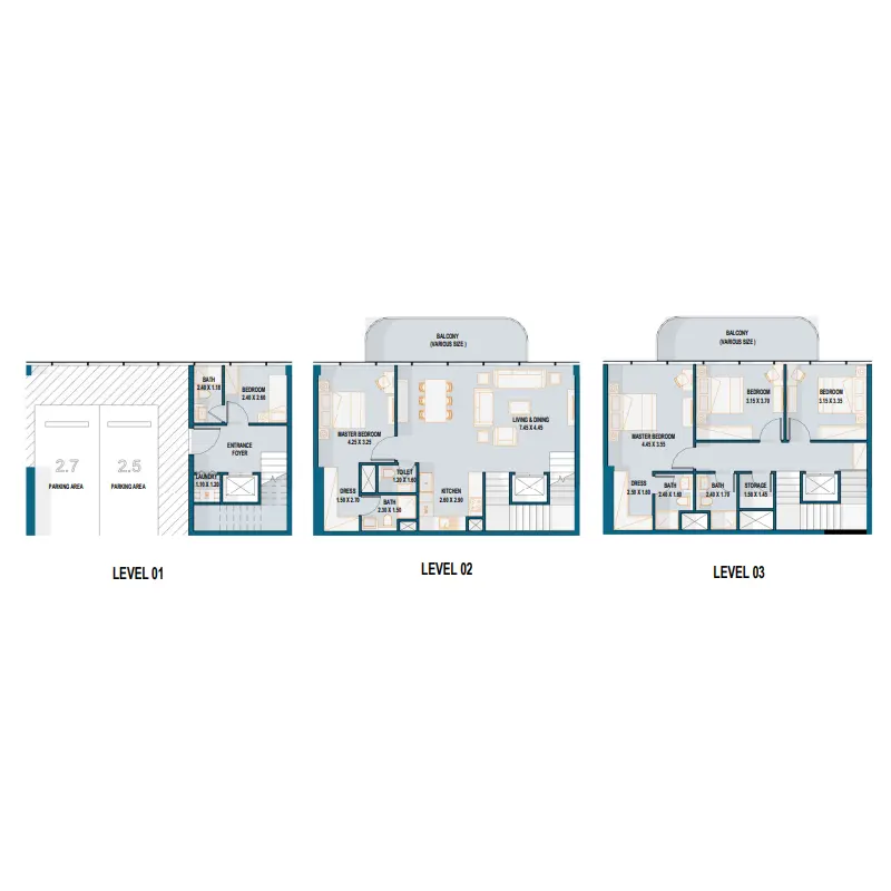 4 bedroom floor plan