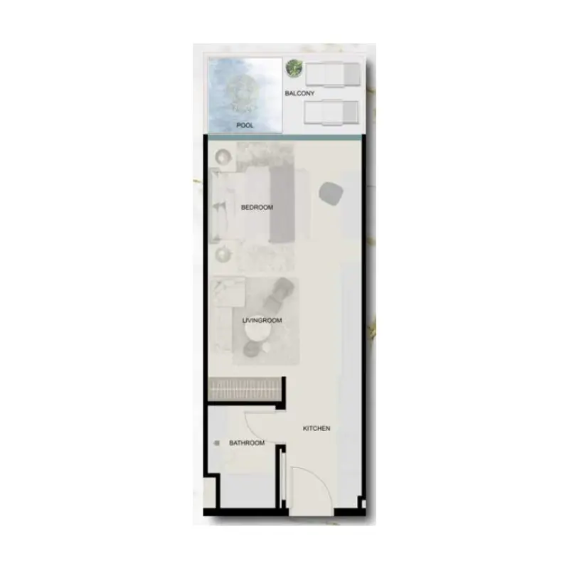 Studio floor plan