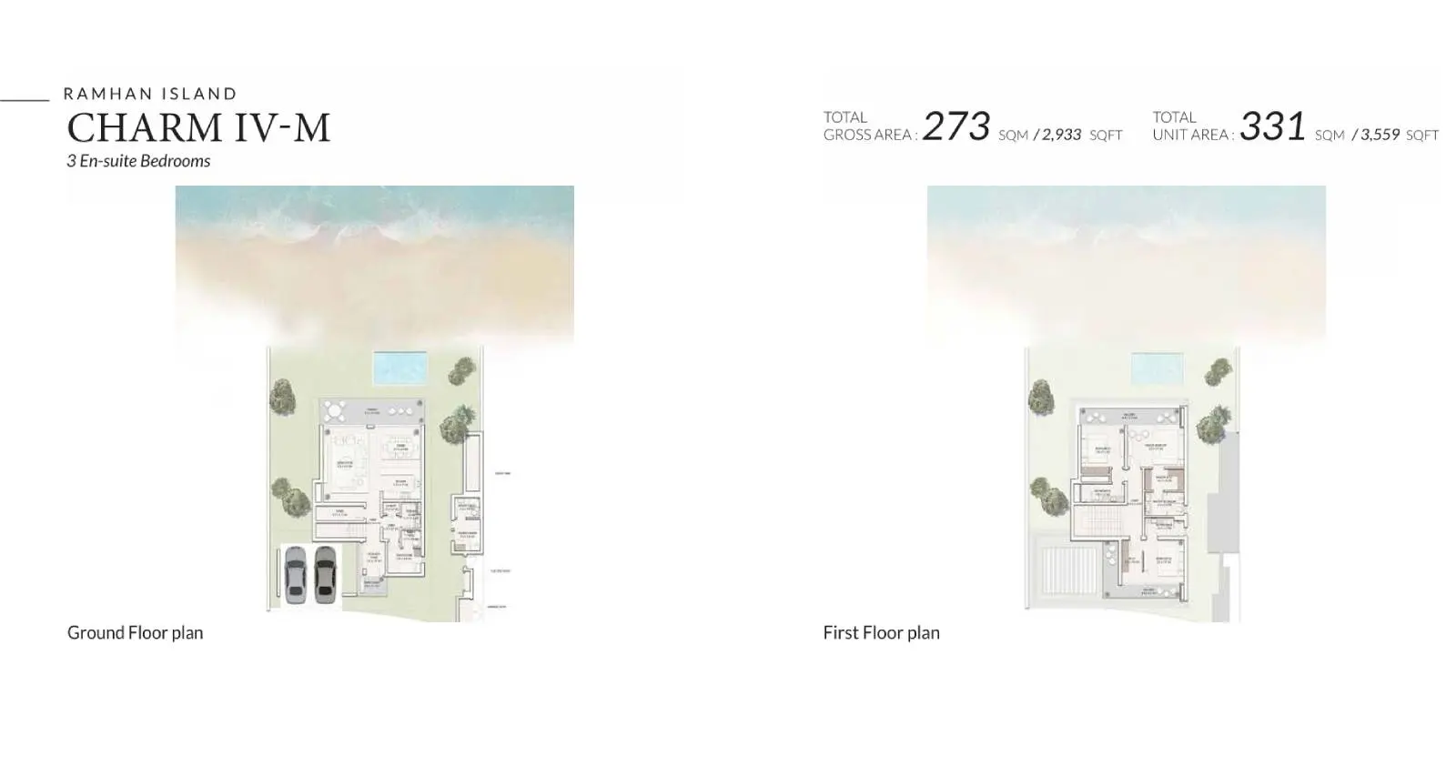 Type Charm IV + M floor plan