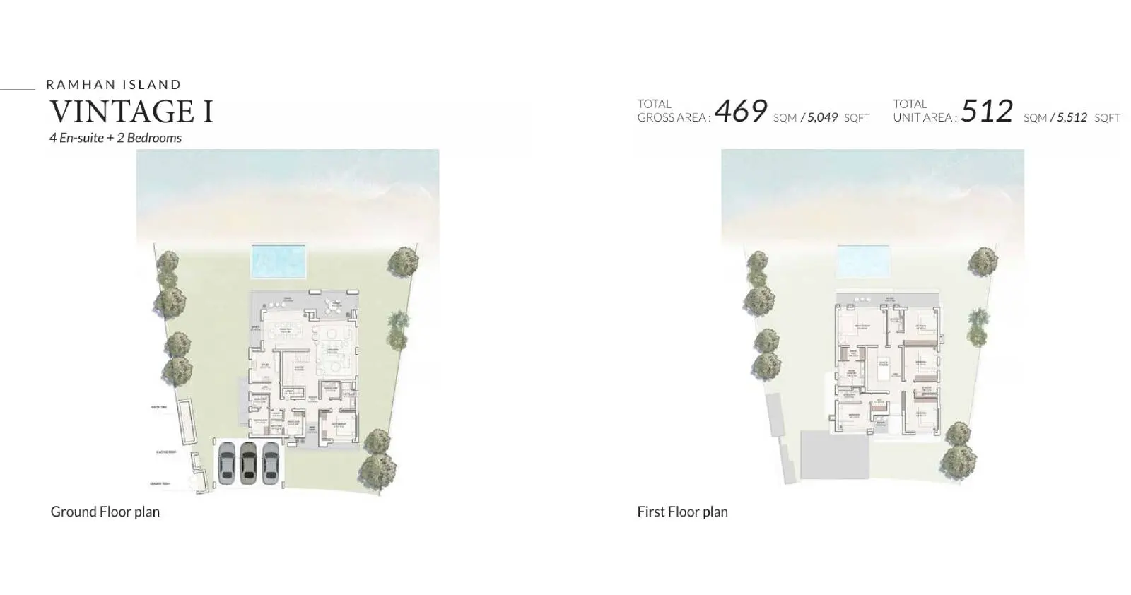 Vintage I floor plan