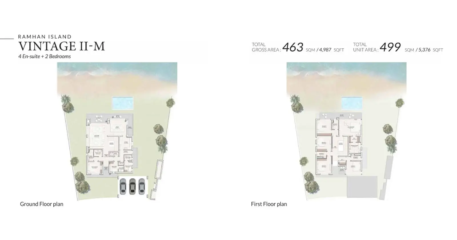 Vintage II + M floor plan