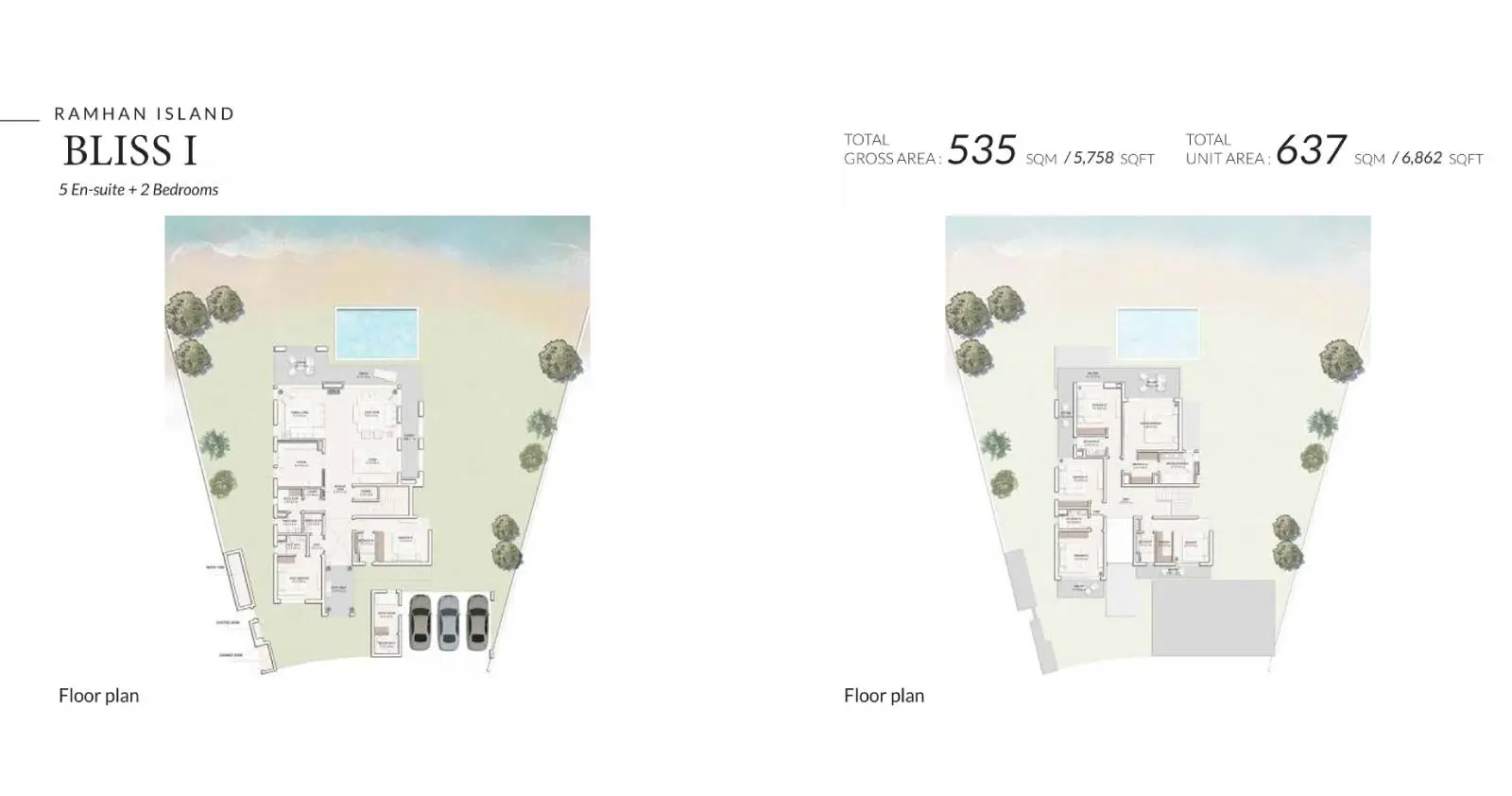 Bliss I floor plan