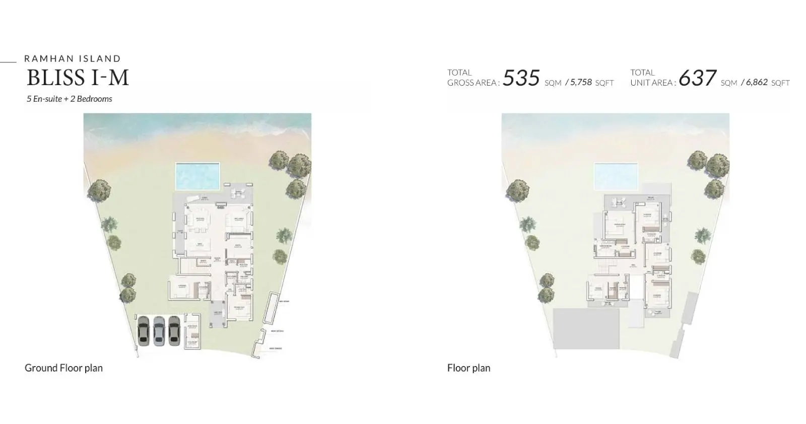Bliss I + M floor plan