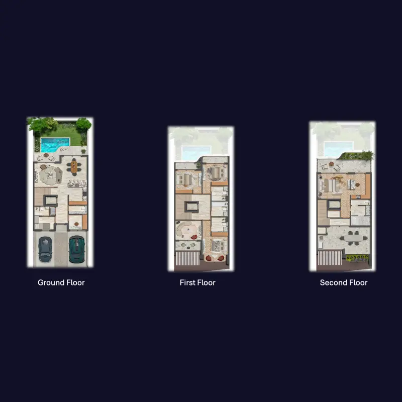 4 bedroom floor plan