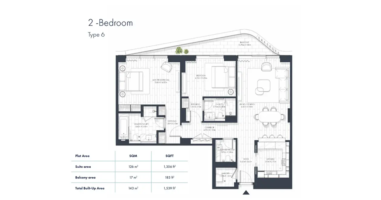 Type 6 floor plan