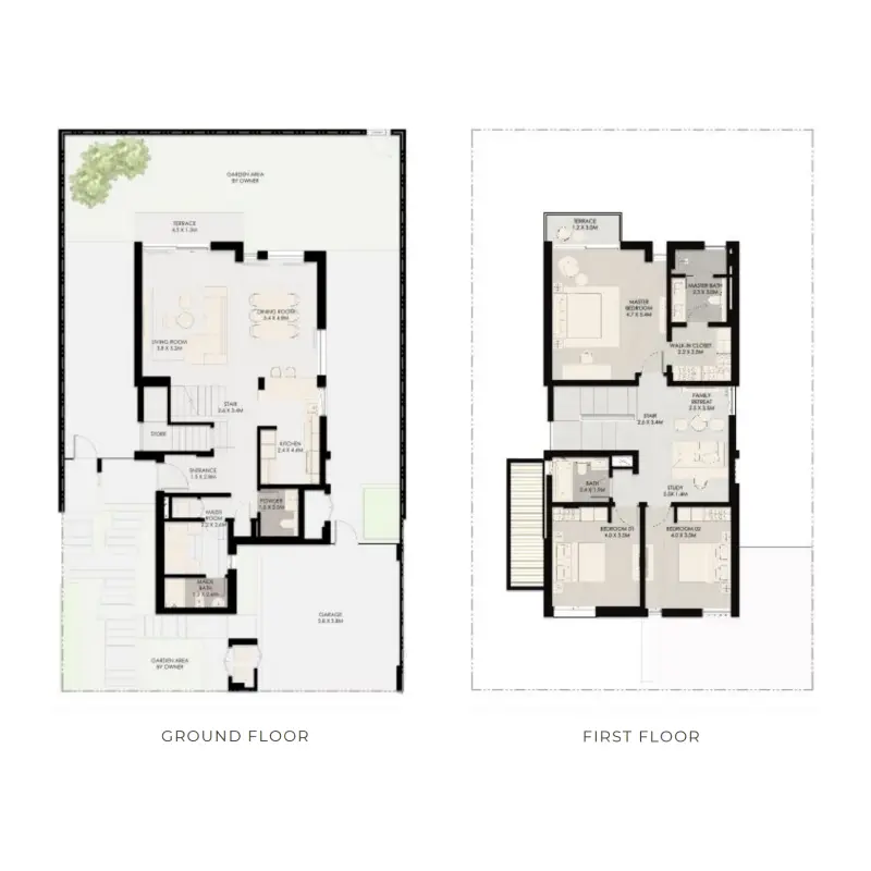 3 bedroom floor plan