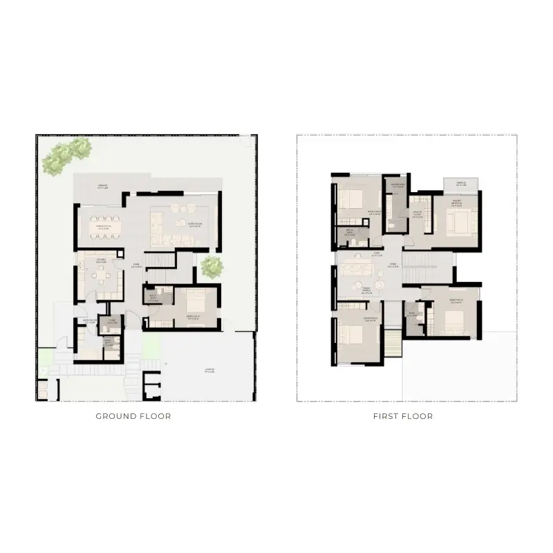 5 bedroom floor plan