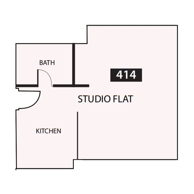 Studio floor plan