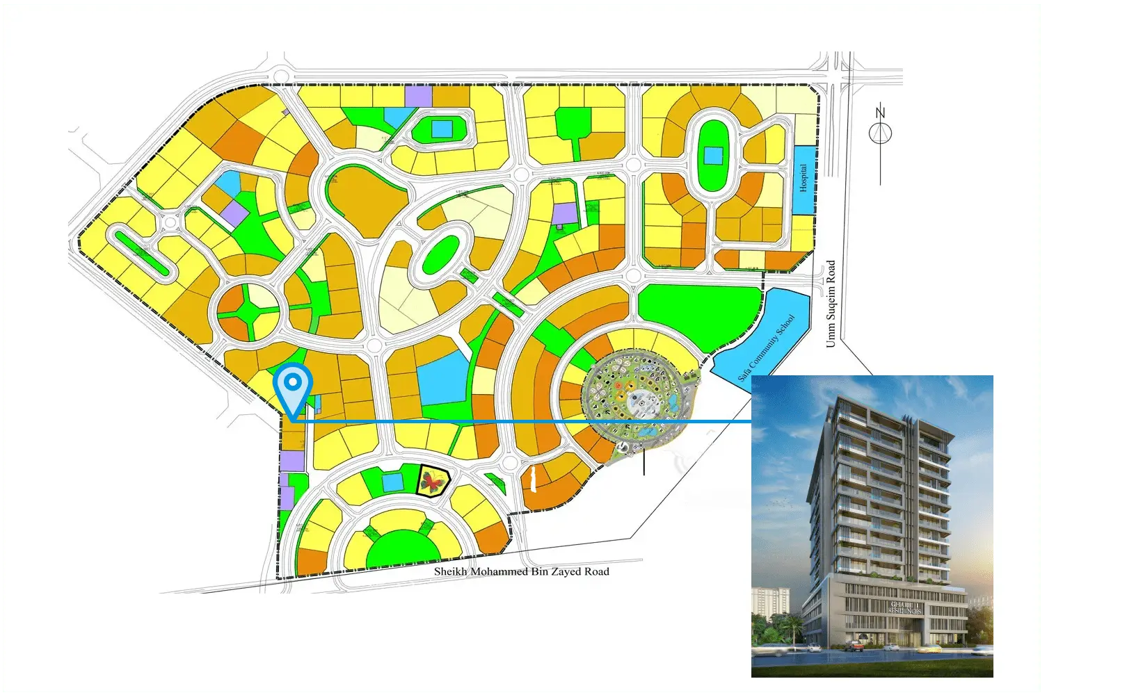 Gharbi 1 Residences Master Plan