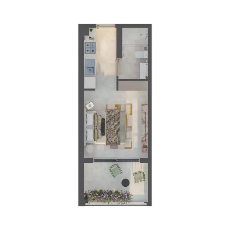 Studio floor plan