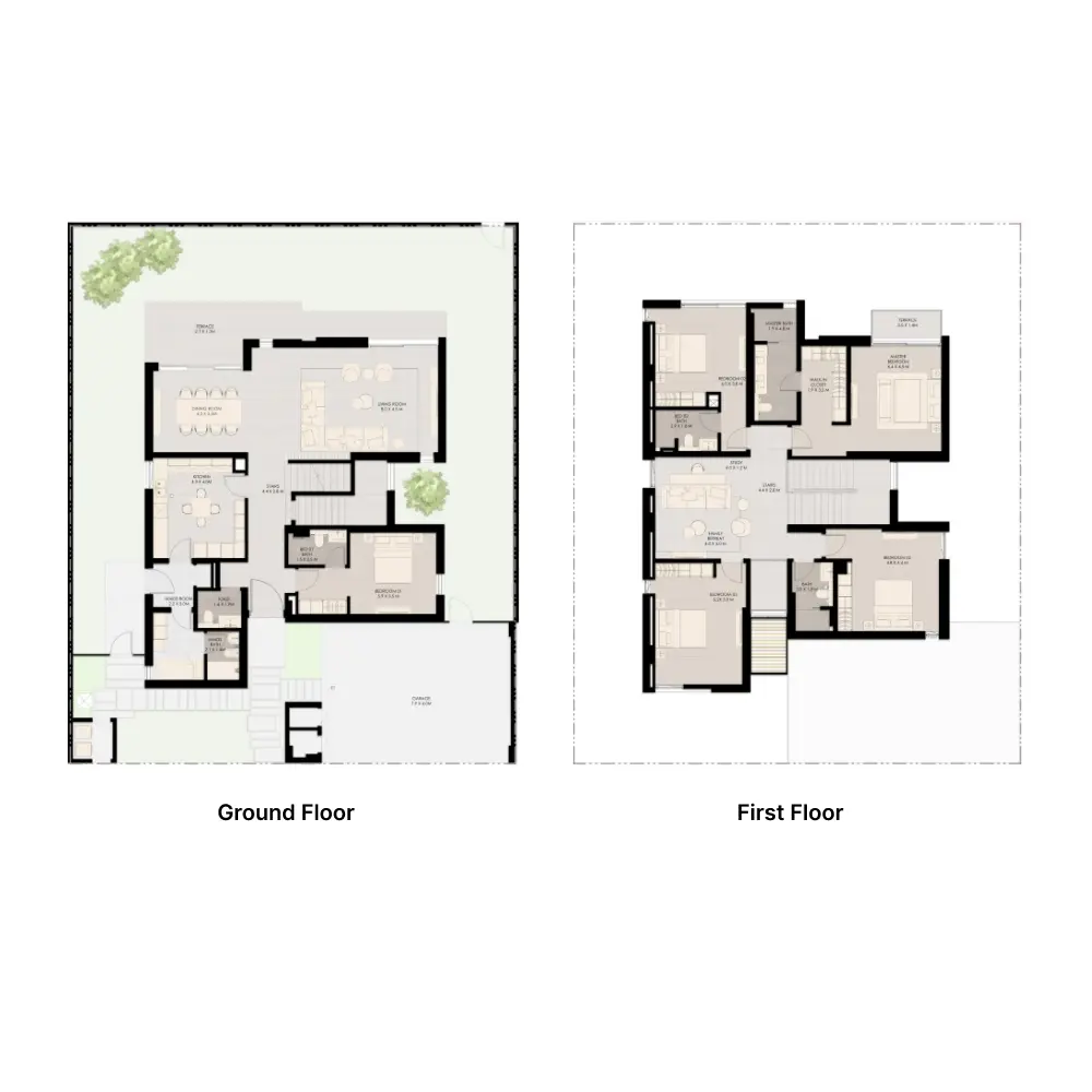 5 bedroom floor plan