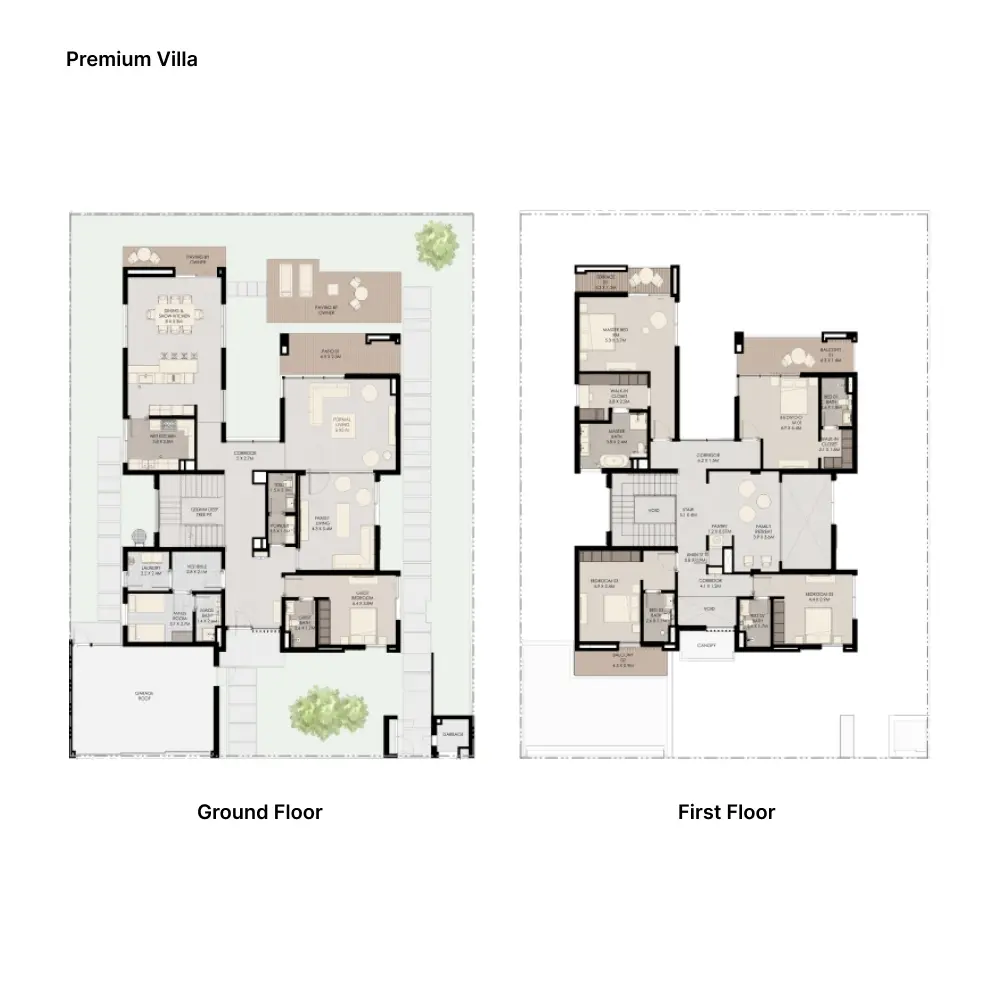 5 bedroom floor plan