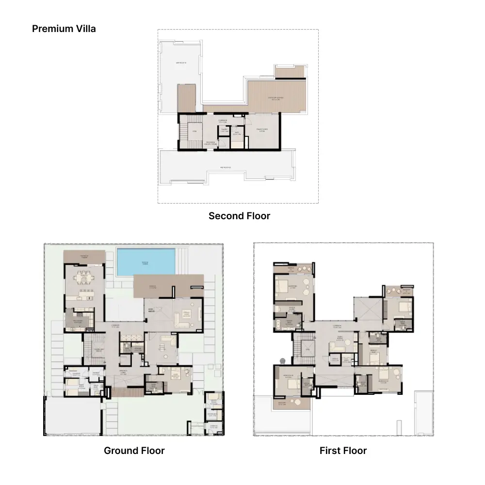 6 bedroom floor plan