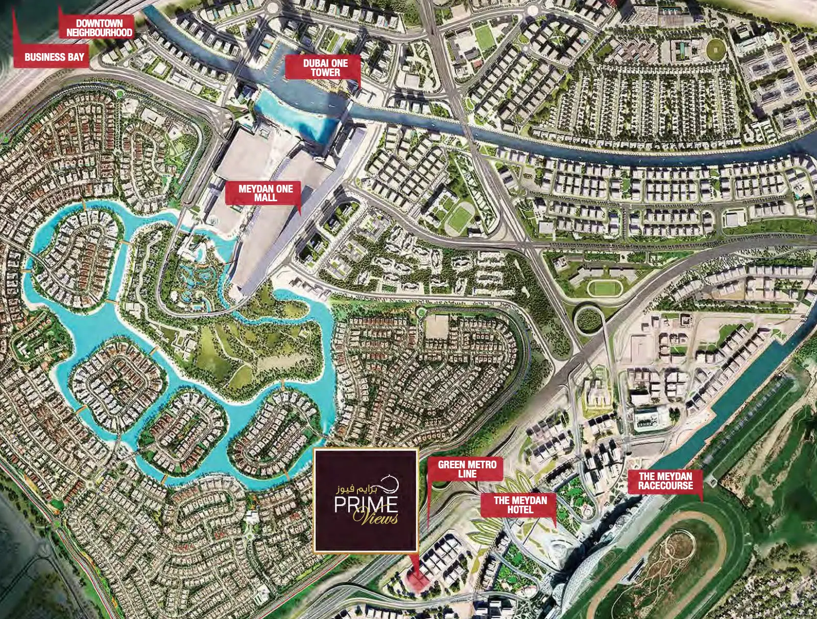 Prime View in Meydan Master Plan